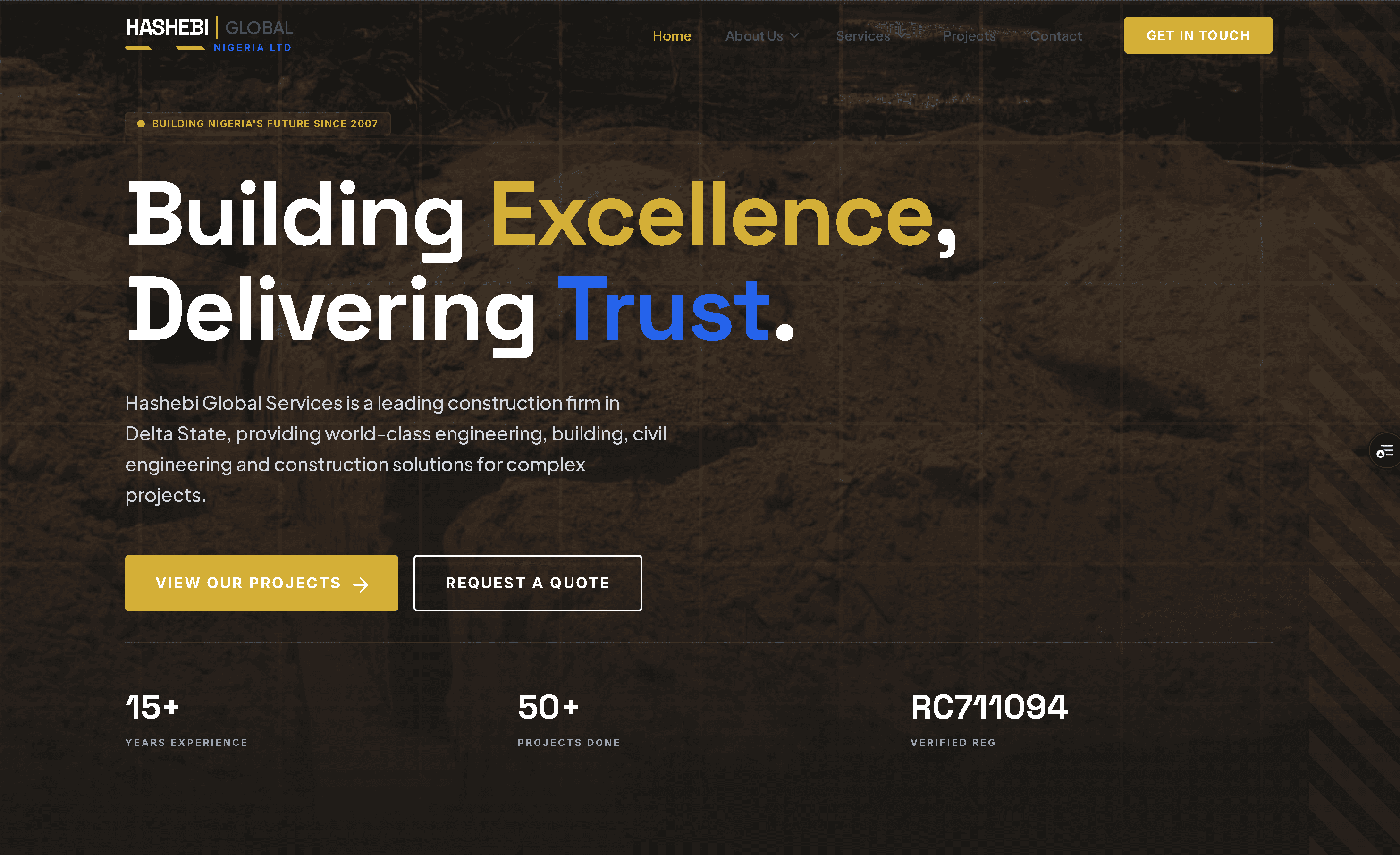 Hashebi Global Services Website